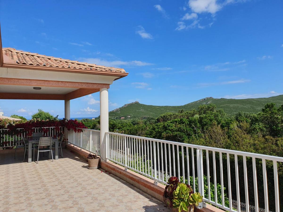 Cap Corse Villa Vue Mer Et Montagne Pietracorbara Eksteriør bilde